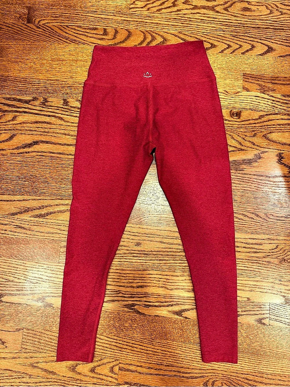 Beyond Yoga Spacedye Caught In The Midi High Waisted Legging Leggings Red XL
